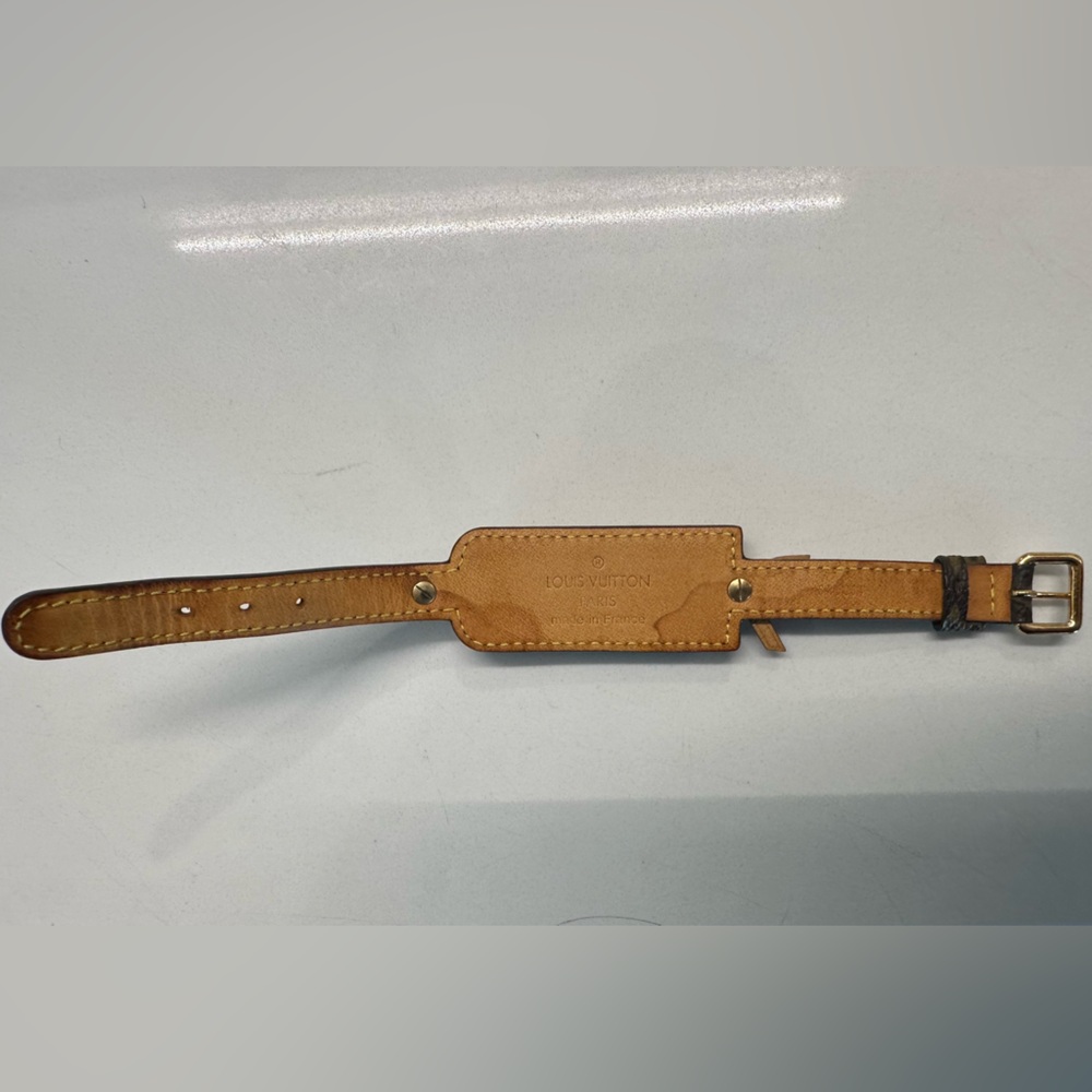 Louis Vuitton Monogram Cherry Blossom Bracelet - Brown and Gold - Picture 7 of 10